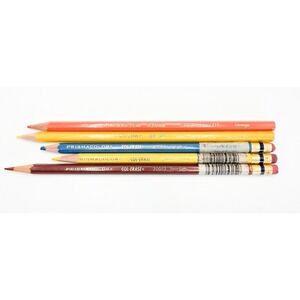 Prismacolor Verithin Colored Set of 2 & Set of 3 Prismacolor Col-Erase pencils